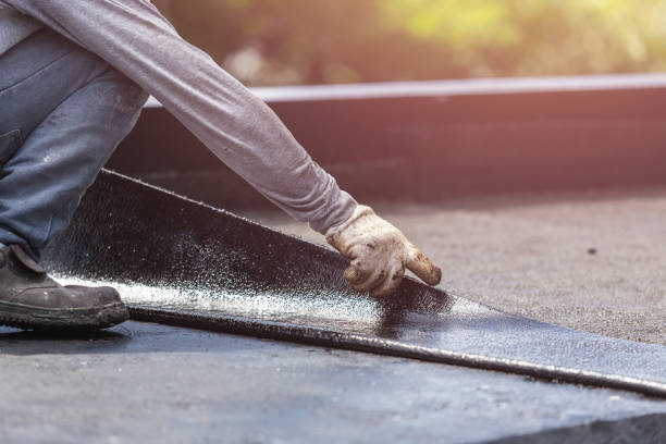 Professional Crawl Space Encapsulation technician working in Little Falls, NY